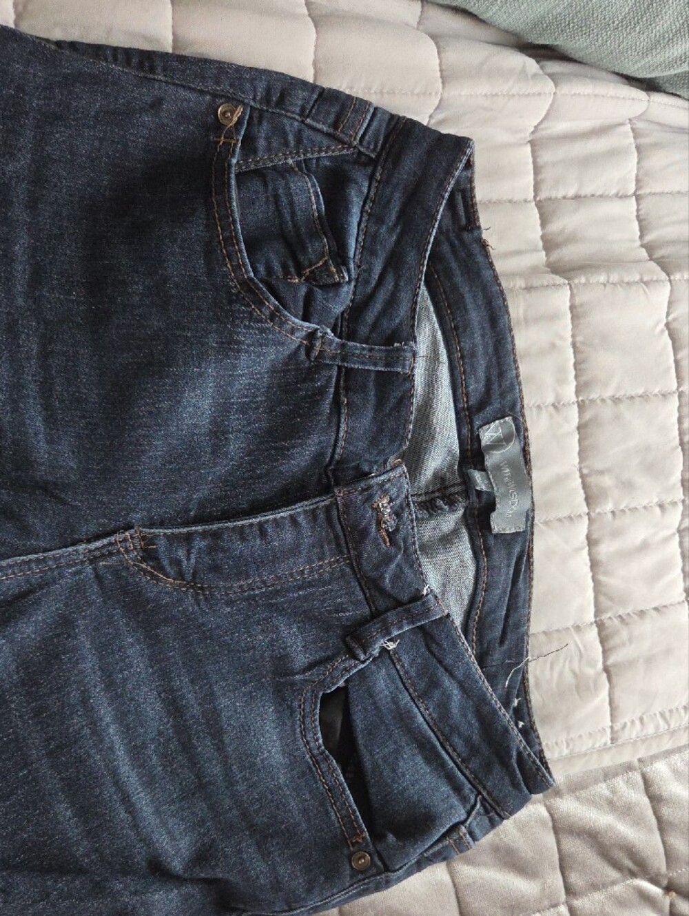 Wit & Wisdom Women's Dark Blue Skinny Jeans - Picture 4 of 4
